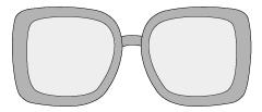 Γυαλιά ηλίου D.Franklin Διαστάσεις