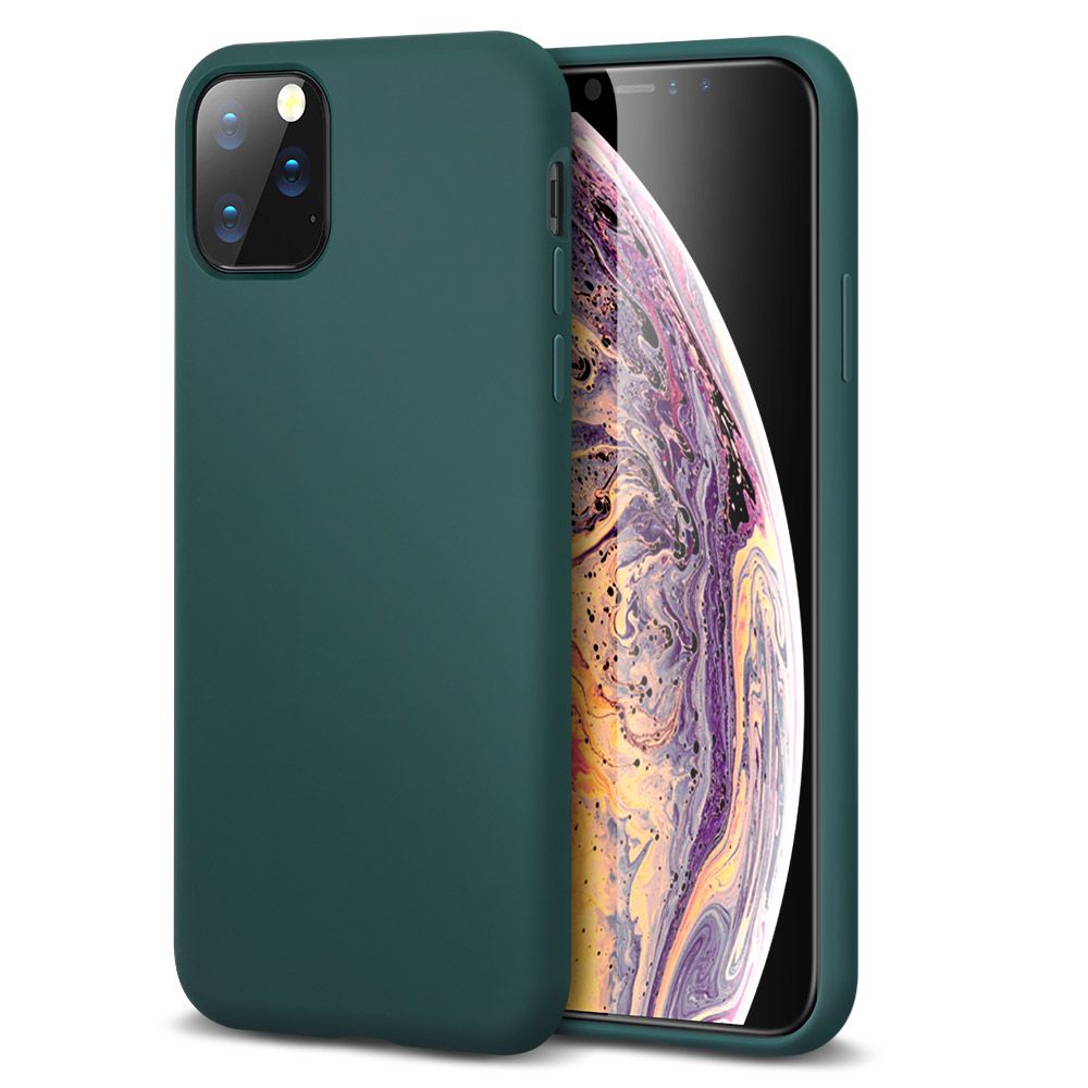 ESR Yippee Soft Silicone Case Pine Green (iPhone 11 Pro Max)