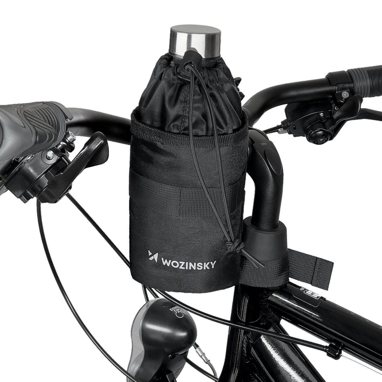 Wozinsky Thermal Cycling Water Bottle Bag (WBB35BK) Ισοθερμικό Τσαντάκι για Μπουκάλι 1L Black