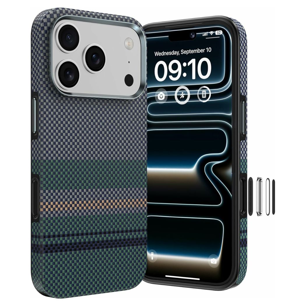 Benks Magnetic Armor Pro Kevlar Case Metal Frame 600D (C069) Θήκη MagSafe Aurora (iPhone 17 Pro)