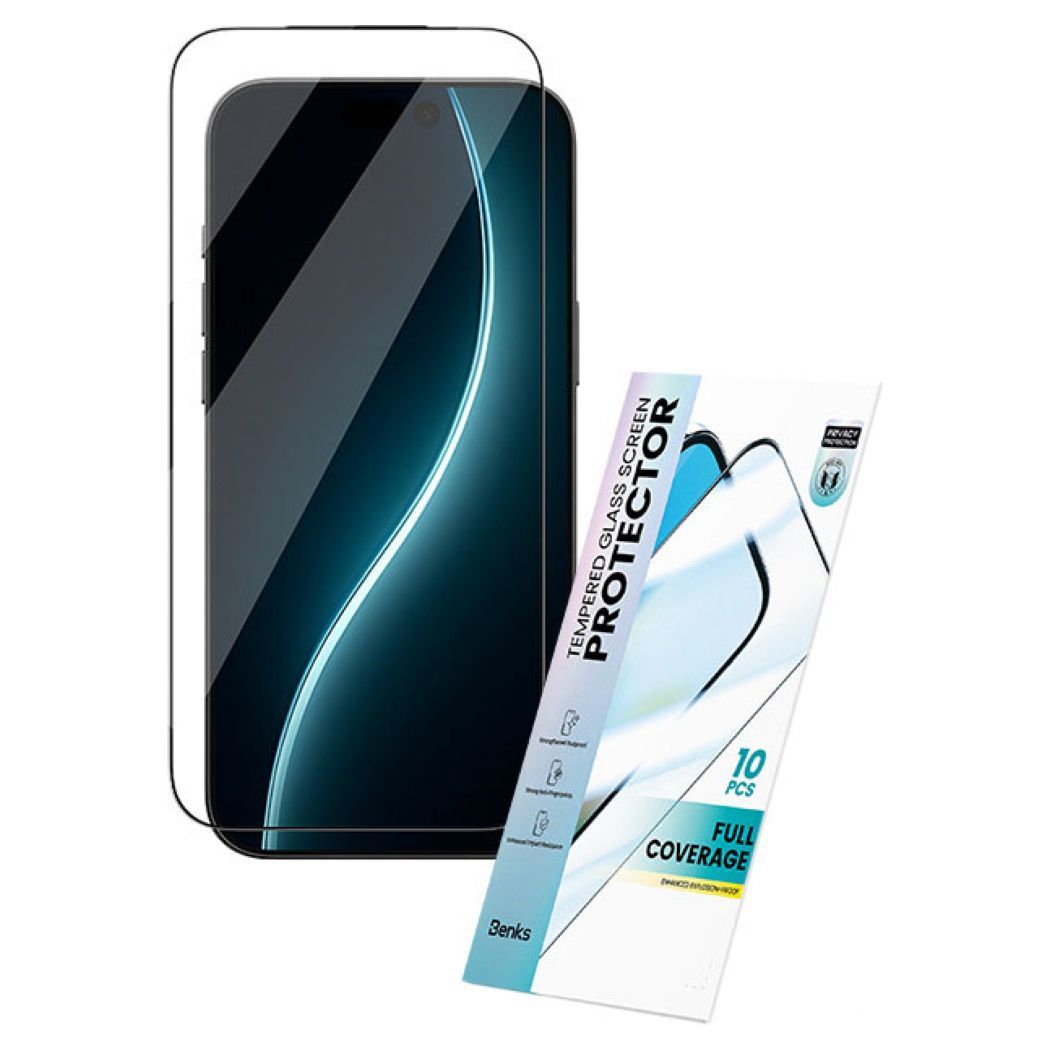 Benks Air Shield HD (T068) 3D Full Face Αντιχαρακτικό Γυαλί Tempered Glass Black (iPhone 17 Air)