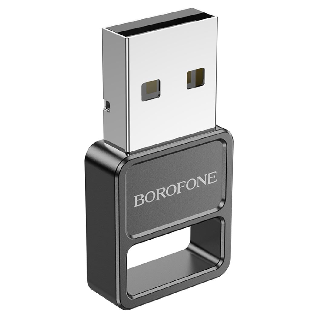 Borofone DH8 Bluetooth 5.1 USB-A Adapter Black
