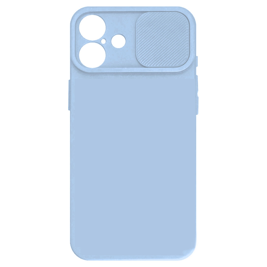 TPU Cover with Camshield Θήκη με Κάλυμμα Κάμερας - Light Blue (iPhone 16 Plus)