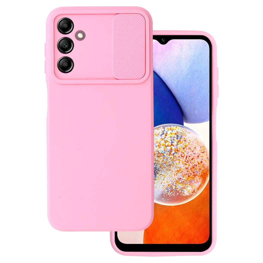 TPU Cover with Camshield Θήκη με Κάλυμμα Κάμερας - Light Pink (Samsung Galaxy A14 4G / 5G)