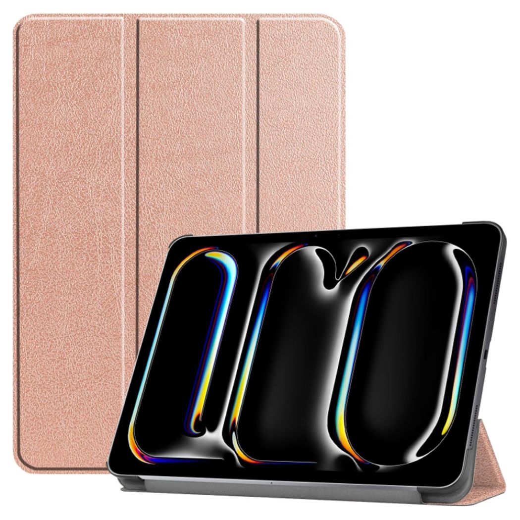Techsuit FoldPro Smart Cover Case με δυνατότητα Stand - Rose Gold (iPad Pro 13'' 2024 / 2025)