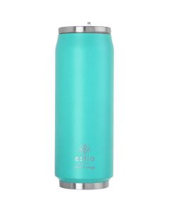 Estia Travel Cup Save The Aegean Stainless Steel 500ml Ισοθερμικό Ποτήρι - Bermuda Green