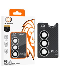 Tel Protect Titanium Camera Lens 99% AR Tempered Glass Prοtector Aramid (Samsung Galaxy S25) - MT83704
