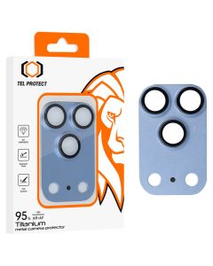 Tel Protect Full Metal Camera Lens 95% AR+AF Tempered Glass Prοtector Glacier Blue (iPhone 18 Pro) - MT84643
