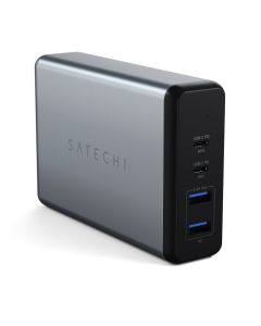 SATECHI Desktop Charger 2x USB-A 2x Type-C PD 108W Φορτιστής Τοίχου - Space Gray