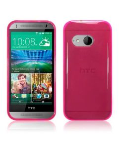Terrapin Θήκη Σιλικόνης Slim Fit Silicone Case (118-028-221) Ημιδιάφανη Ροζ (HTC One Mini 2)