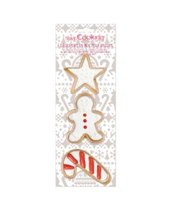 Scrap Cooking 3 Christmass Stainless Steel Cookie Cutters (SCC-2075) 3 Κουπ Πατ