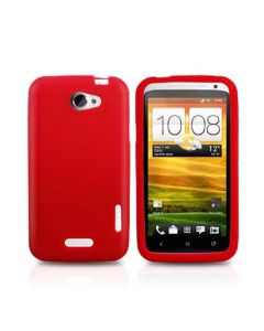 OEM Case Θήκη από Μαλακή Σιλικόνη - Κόκκινο (HTC One X/XL)