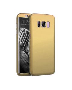 360 Full Cover Case & Screen Protector - Gold (Samsung Galaxy S8)
