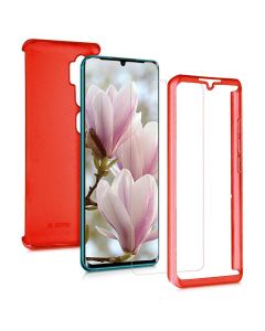 360 Full Cover Case & Screen Protector - Red (Xiaomi Mi Note 10 / 10 Pro)