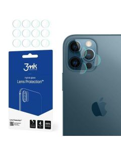 3mk FG Camera Lens 7H Flexible Glass Film Prοtector 4-Pack (iPhone 12 Pro)