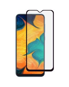 3D Full Glue Full Face Curved Black Αντιχαρακτικό Γυαλί 9H Tempered Glass (Samsung Galaxy A30)