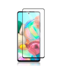 3D Full Glue Full Face Curved Black Αντιχαρακτικό Γυαλί 9H Tempered Glass (Samsung Galaxy A71)