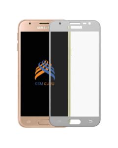 3D Full Glue Full Face White Αντιχαρακτικό Γυαλί 9H Tempered Glass (Samsung Galaxy J3 2017)