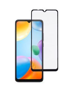 3D Full Glue Full Face Black Αντιχαρακτικό Γυαλί 9H Tempered Glass (Xiaomi Redmi 10C / Redmi 12C)