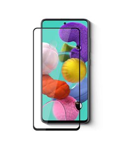 3D Full Glue Full Face Ceramic Black Αντιχαρακτικό Γυαλί 9H Tempered Glass (Samsung Galaxy M51)