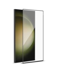 3D Full Glue Full Face Ceramic Black with Fingerprint Unlock Αντιχαρακτικό Γυαλί 9H Tempered Glass (Samsung Galaxy S24 Ultra)
