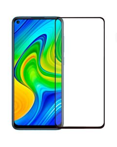 3D Full Glue Full Face Curved Black Αντιχαρακτικό Γυαλί 9H Tempered Glass (Xiaomi Redmi Note 9)