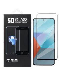 3D Full Glue Full Face Black Αντιχαρακτικό Γυαλί 9H Tempered Glass (Xiaomi Redmi Note 13 4G)