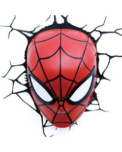 3D Light FX Marvel Spiderman Mask Light 3D Φωτιστικό Τοίχου