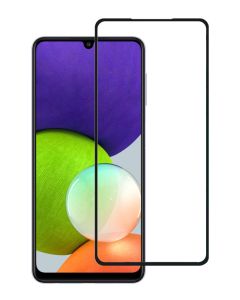 3D Full Glue Full Face Curved Black Αντιχαρακτικό Γυαλί 9H Tempered Glass (Samsung A22 4G)