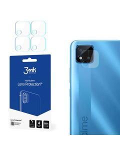 3mk FG Camera Lens 7H Flexible Glass Film Prοtector 4-Pack (Realme C11)