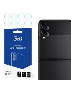 3mk FG Camera Lens 7H Flexible Glass Film Prοtector 4-Pack (Samsung Galaxy Z Flip 3 5G)