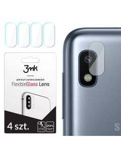 3MK FG Camera Lens 7H Flexible Glass Film Prοtector 4-Pack (Samsung Galaxy A10)