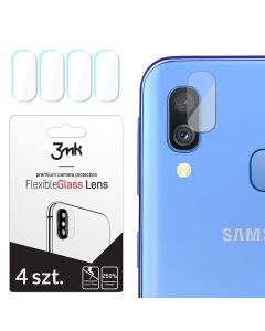 3MK FG Camera Lens 7H Flexible Glass Film Prοtector 4-Pack (Samsung Galaxy A40)