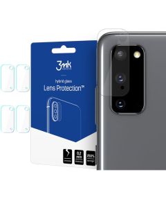 3MK FG Camera Lens 7H Flexible Glass Film Prοtector 4-Pack (Samsung Galaxy S20)