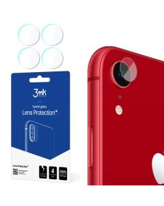 3MK FG Camera Lens 7H Flexible Glass Film Prοtector 4-Pack (iPhone XR)