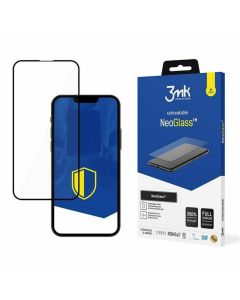 3mk Unbreakable NeoGlass 8H Tempered Glass Black - (iPhone 13 / 13 Pro / 14)