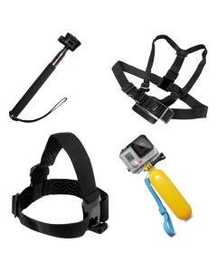 Set of 5 in 1 Action Camera Accessories Kit for GoPro / SJCAM Σετ Αξεσουάρ για GoPro / SJCAM - MT83074
