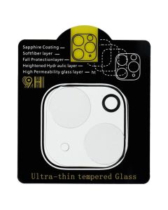 9H Full Camera Lens Tempered Glass Film Prοtector Transparent (iPhone 13 / 13 Mini)