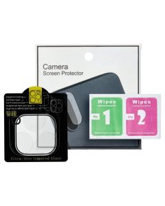 9H Full Camera Lens Tempered Glass Film Prοtector Transparent (iPhone 14 Pro)
