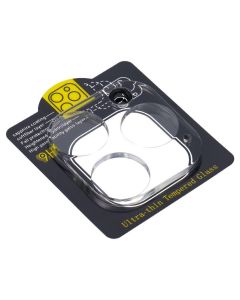 9H Full Camera Lens Tempered Glass Film Prοtector Transparent (iPhone 16 Pro Max)