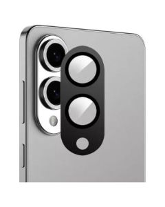 9H Full Camera Lens Tempered Glass Film Prοtector Black (Samsung Galaxy S25 Edge) - MT83514