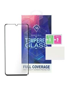 3D Full Glue Full Face Black Αντιχαρακτικό Γυαλί 9H Tempered Glass (Xiaomi Redmi 14C / Redmi A4 / Poco C75)