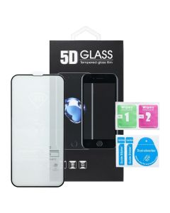 3D Full Glue Full Face Black Αντιχαρακτικό Γυαλί 9H Tempered Glass (Xiaomi Redmi Note 13 Pro 5G)