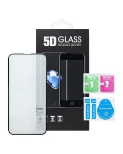 3D Full Glue Full Face Black Αντιχαρακτικό Γυαλί 9H Tempered Glass (Xiaomi Redmi Note 14 4G / 5G)