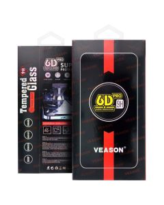 Veason Privacy 3D Full Glue Full Face Αντιχαρακτικό Γυαλί Tempered Glass Black Frame (iPhone 17 Pro Max)