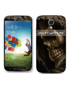 OEM Αυτοκόλλητη Μεμβράνη Screen Cover Sticker - Skull (Samsung s3)