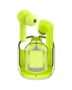 Acefast T6 In-Ear TWS Wireless Bluetooth Stereo Earbuds with Charging Box - Youth Green
