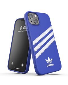 Adidas TPU Case (47116_ADI) Θήκη Σιλικόνης Samba Blue / White (iPhone 13/13 Pro)