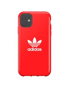 Adidas TPU Case (47101_ADI) Θήκη Σιλικόνης Snap Red (iPhone 13/13 Pro)