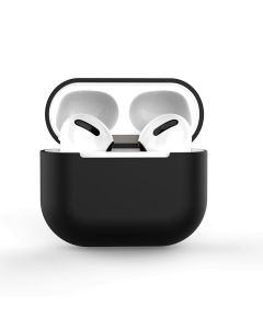 Soft Silicone Apple AirPods 3 Case Θήκη Σιλικόνης για Apple AirPods 3 - Black